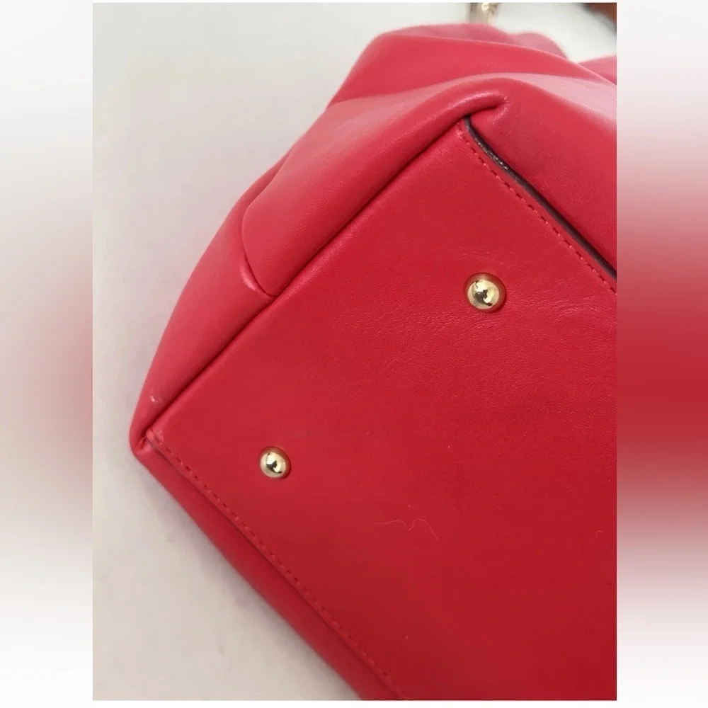Dooney and Bourke | City Large Dawson LJ050 GE Red Leather Tote Bag